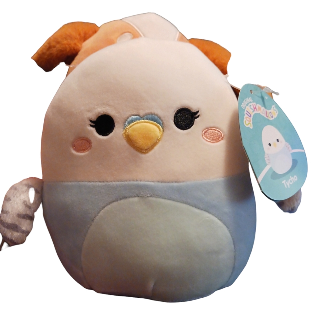 Tycho the Parakeet original squishmallow 7"+nw